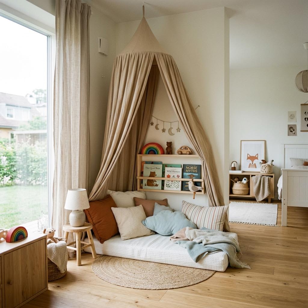 Children's room canopy – the ideal solution for your child's room